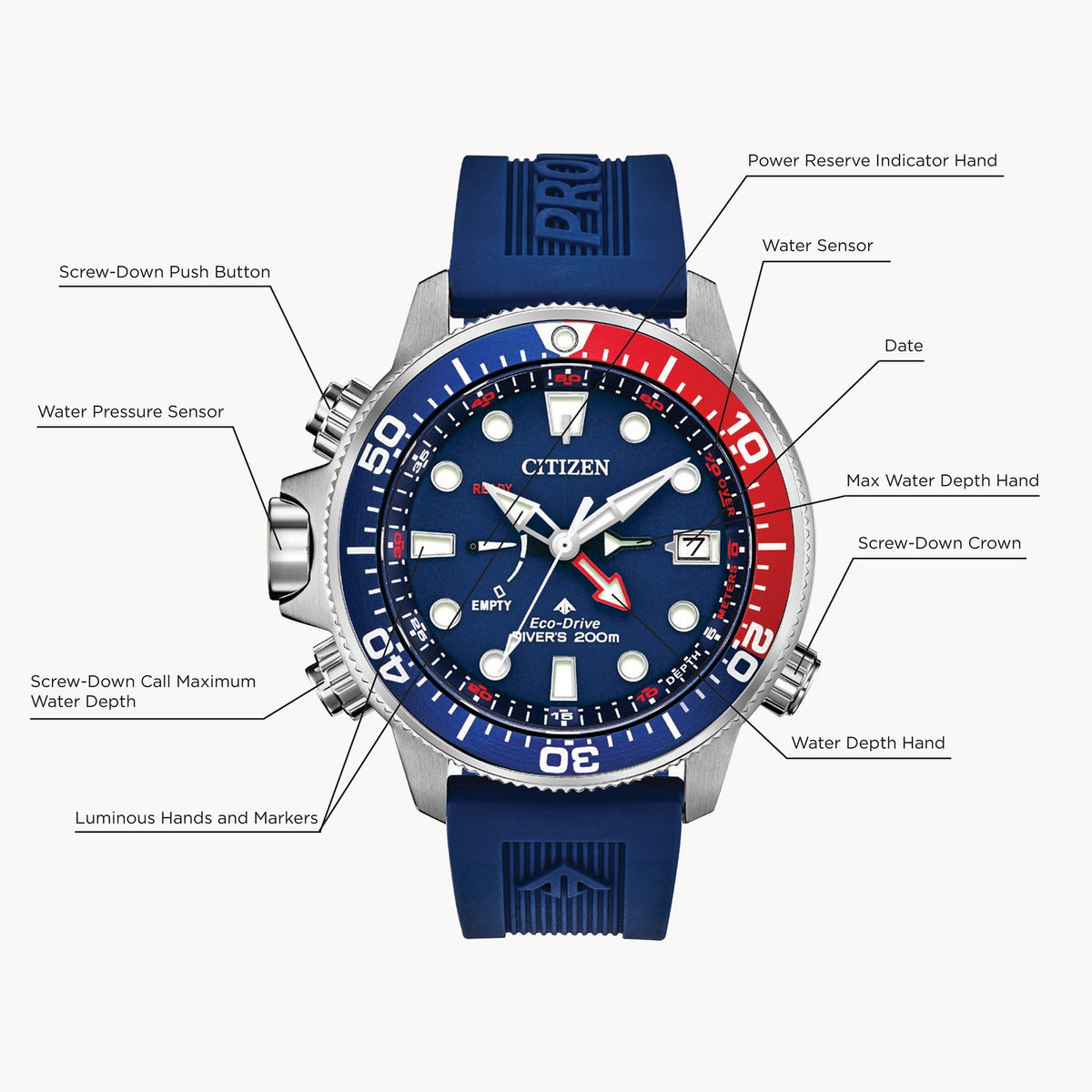 Citizen Promaster Aqualand ISO compliant watch Promaster Aqualand BN20