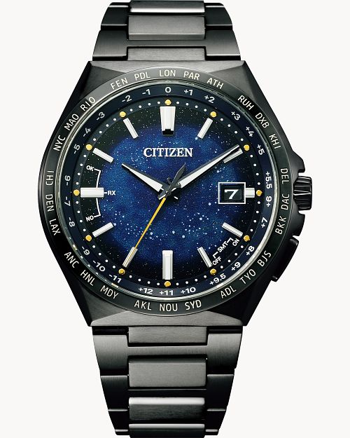 Citizen Super Titanium™ Atomic Timekeeping Blue Dial Watch CB0219-50L