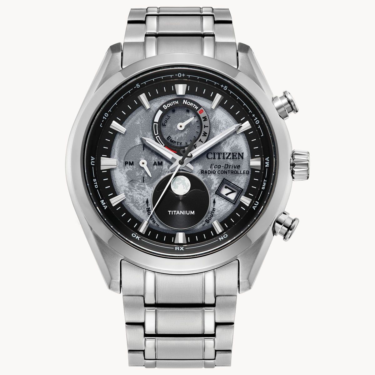 tsuki様 Tsuki-yomi A-T Gray Dial Super Citizen Watch BY1010-57H