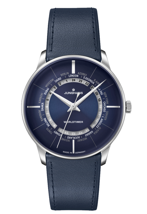 Load image into Gallery viewer, Junghans Watch Meister Worldtimer 027/3010.02
