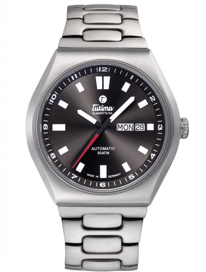 Tutima M2 Coastline Titanium Bracelet Watch 6150-04