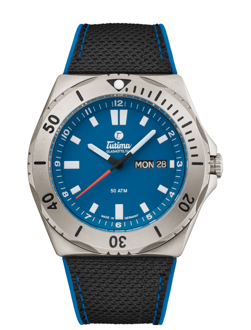 Load image into Gallery viewer, Tutima Watches M2 Seven Seas Blue
