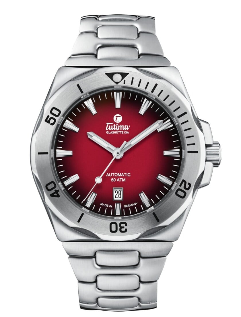 Tutima M2 Seven Seas Stainless Steel Bracelet Watch 6155-08