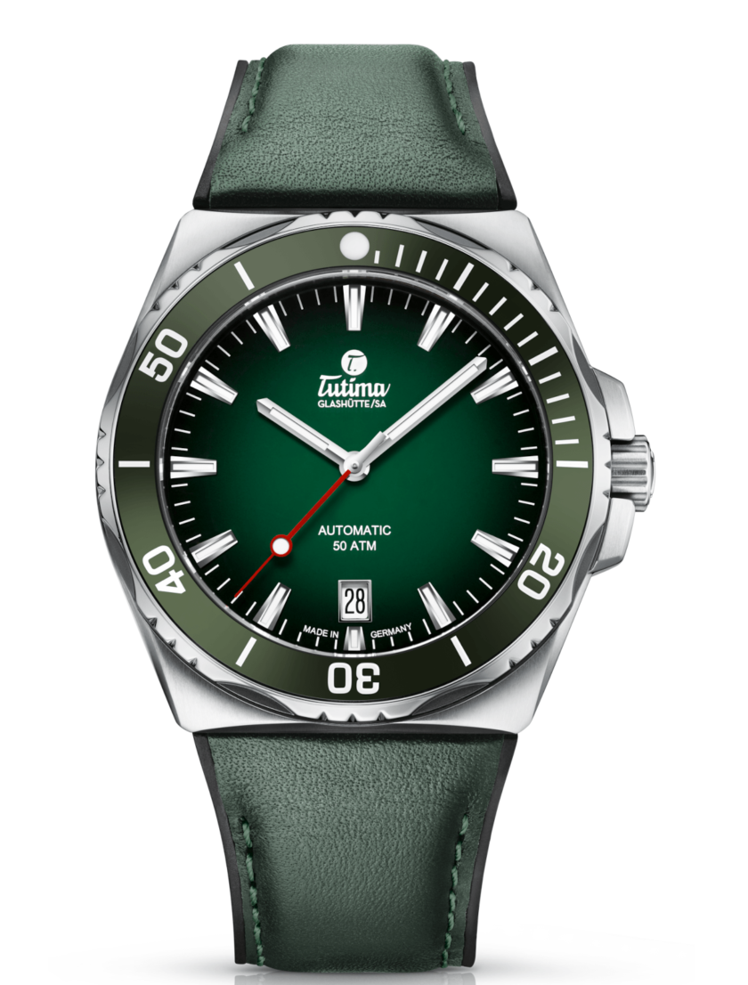 Tutima Watches M2 Seven Seas S Green