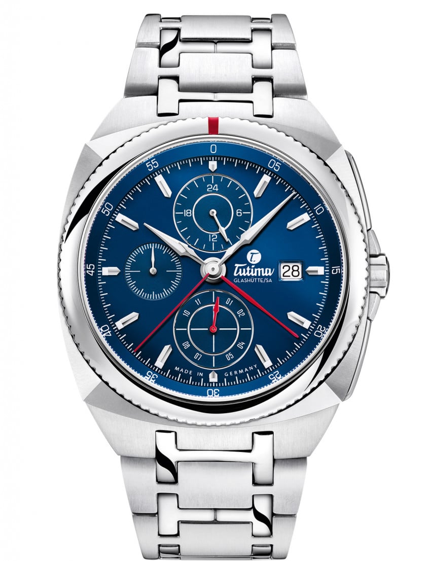 Load image into Gallery viewer, Tutima Saxon One Chronograph Royal Blue
