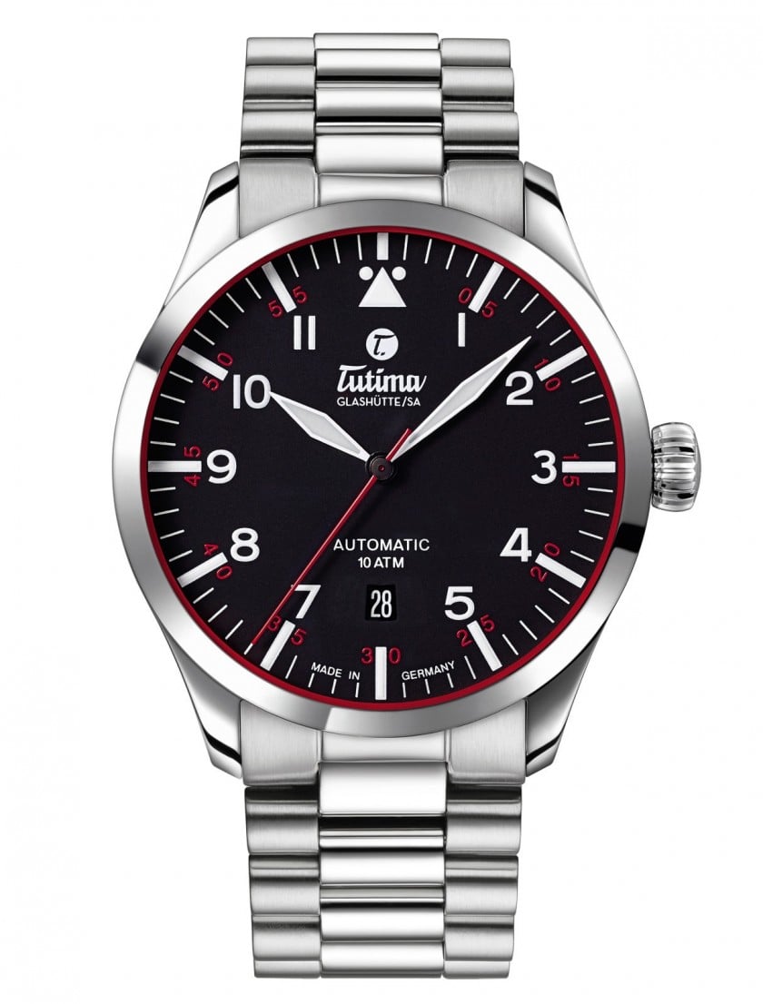 Load image into Gallery viewer, Tutima Grand Flieger Automatic Bracelet Watch 6105-02
