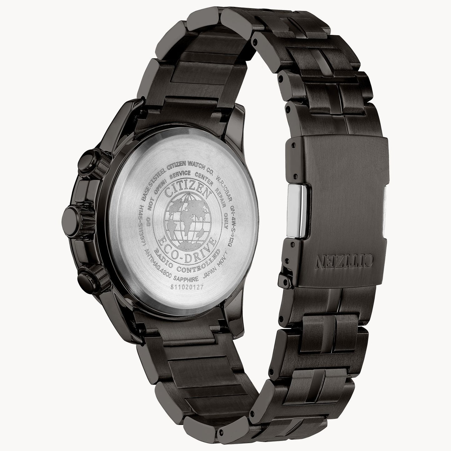 Load image into Gallery viewer, Citizen PCAT Black Dial Stainless Steel Watch CB5887-55H
