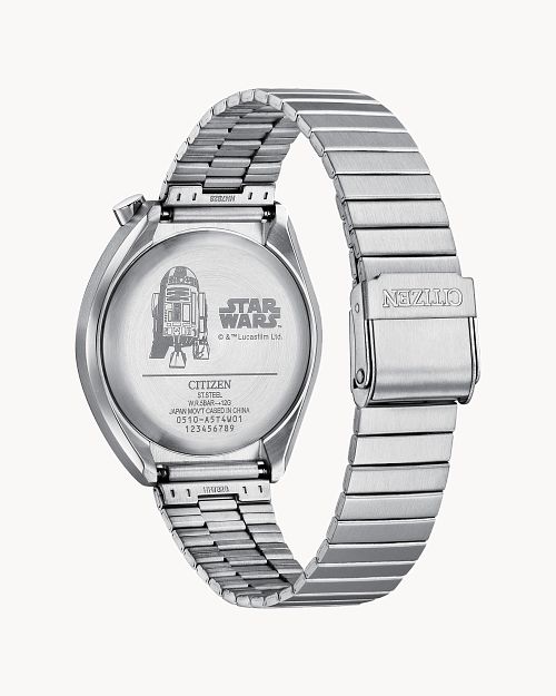 Load image into Gallery viewer, Citizen R2-D2 Silver-Tone Dial Bracelet Watch AN3666-51A
