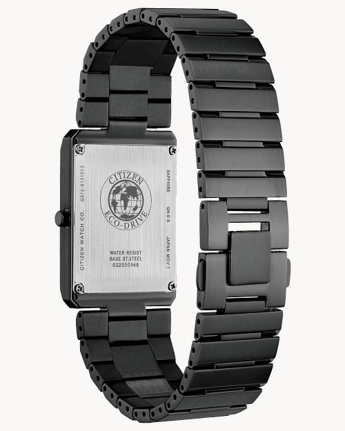 Load image into Gallery viewer, Citizen Stiletto Black Dial Stainless Steel Bracelet Watch AR3107-57E
