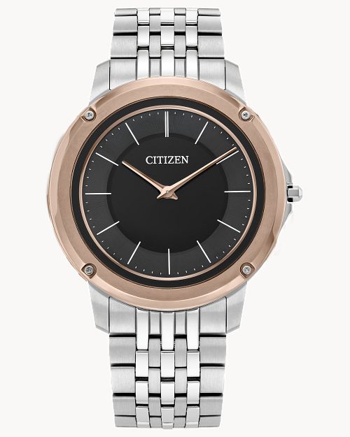 Load image into Gallery viewer, Citizen Eco-Drive One Stainless Steel Bracelet Watch AR5055-58E
