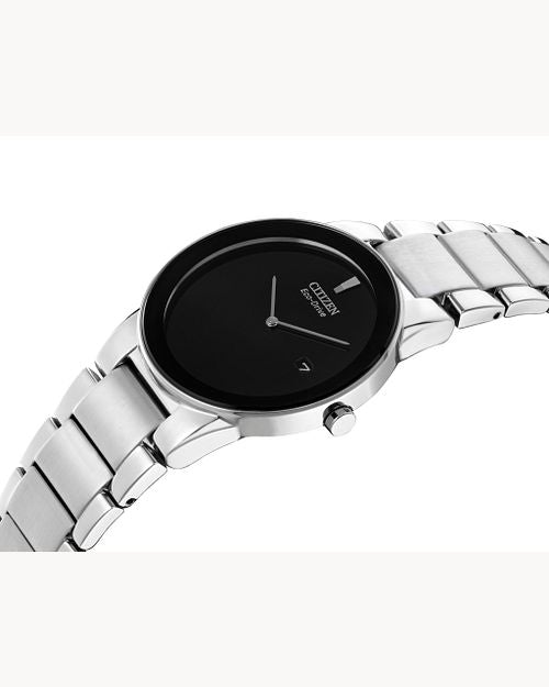 Citizen Axiom Black Blank Face Watch AU1060-51E