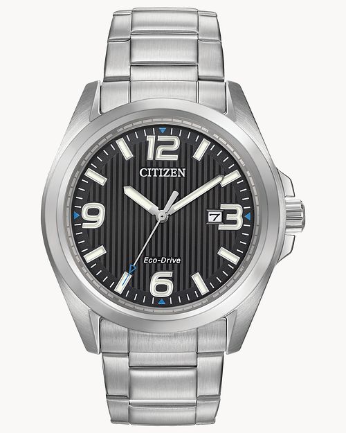 Load image into Gallery viewer, Citizen Garrison Eco-Drive  Stainless Steel Watch AW1430-86E
