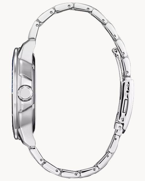 Citizen Mickey Water Sport Blue Dial Stainless Steel Bracelet Watch AW1529-81W