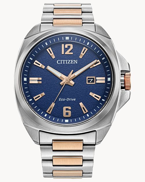 Citizen Endicott Blue Dial Stainless Steel Bracelet Watch AW1726-55L