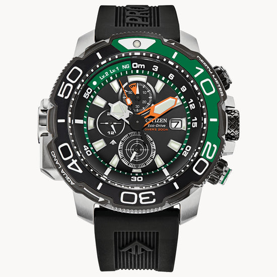 Load image into Gallery viewer, Citizen Promaster Aqualand Black Watch BJ2168-01E
