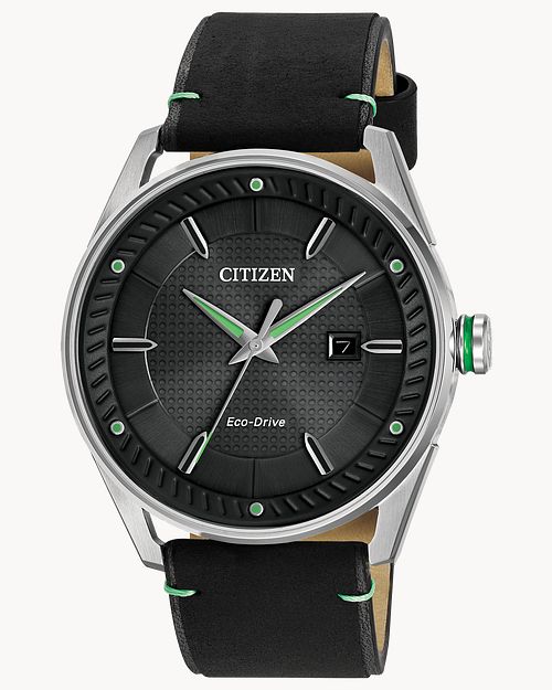 Load image into Gallery viewer, Citizen Weekender Eco-Drive Green Accent Watch BM6980-08E
