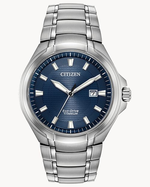 Load image into Gallery viewer, Citizen Paradigm Man&amp;#39;s Eco-Drive Blue Face Watch BM7431-51L

