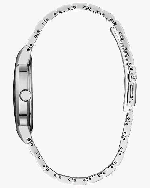 Citizen Axiom Blue Dial Stainless Steel Bracelet Watch BM7580-51L