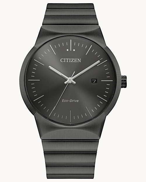 Load image into Gallery viewer, Citizen Axiom Gray Dial Stainless Steel Bracelet Watch BM7587-52H
