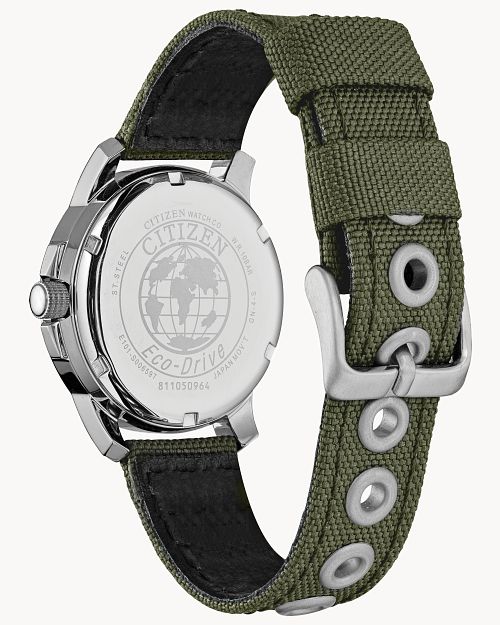 Citizen Garrison Men's Eco-Drive Stainless Steel Watch BM8180-03E