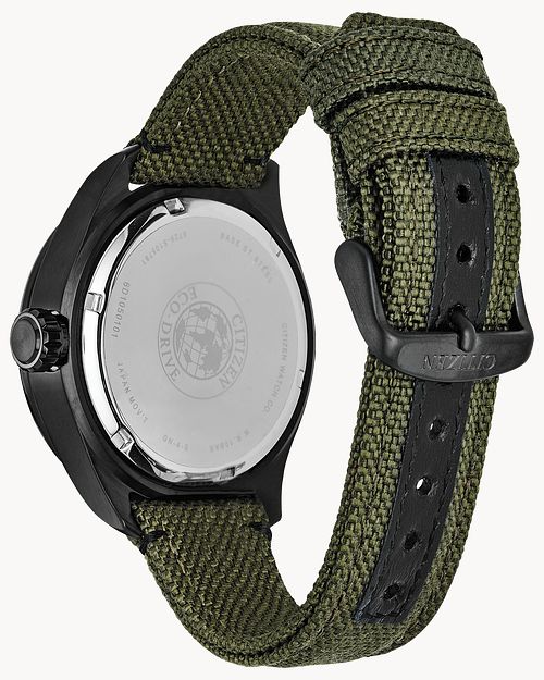 Citizen Garrison Men's Black Dial Strap Watch BU2055-16E