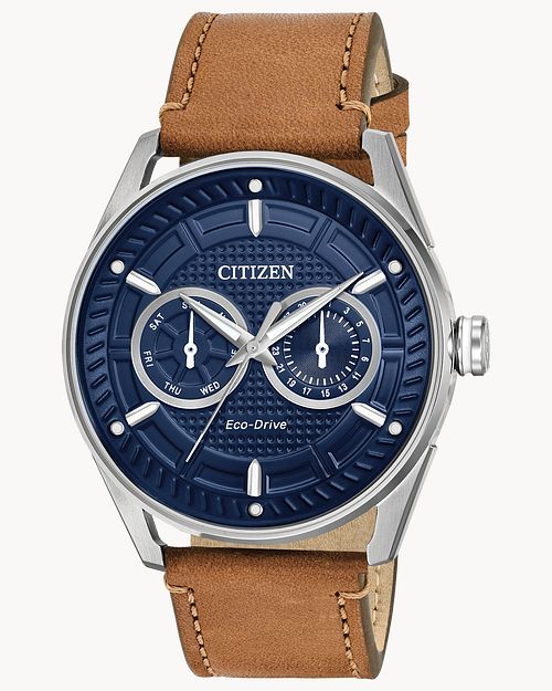 Load image into Gallery viewer, Citizen Weekender Leather Strap Watch BU4020-01L
