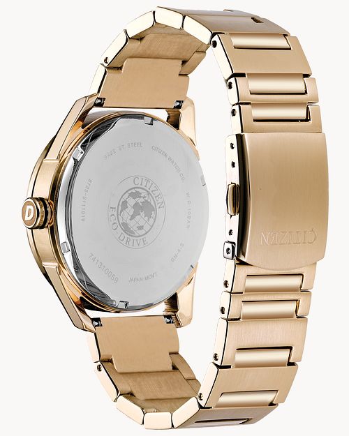 Citizen Weekender Eco-Drive Rose Gold Steel Watch BU4023-54E