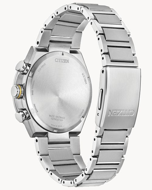 Citizen Attesa Blue Dial Super Titanium Bracelet Watch CA0837-65L
