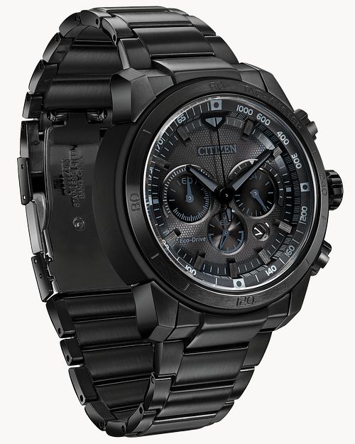 Load image into Gallery viewer, Citizen Ecosphere Black Stainless Steel Watch CA4184-81E
