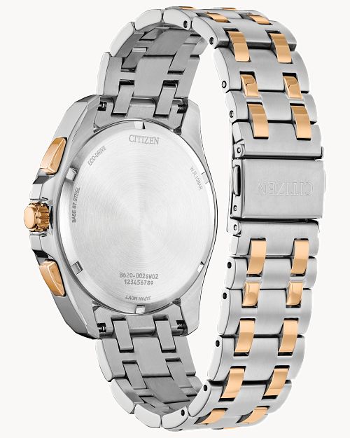 Citizen Peyten Silver tone Dial Stainlessn Steel Bracelet Watch CA4516-59A