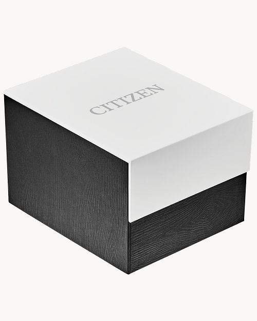 Citizen Crystal Black Dial Stainless Steel Bracelet Watch CA0750-53E