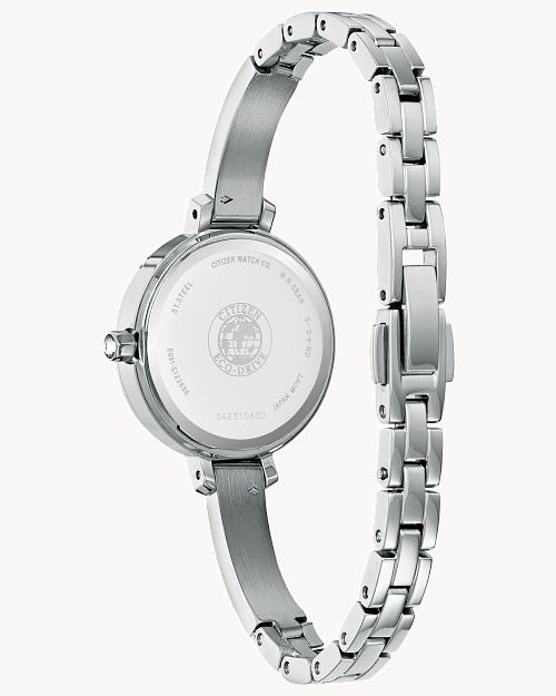 Citizen Silhouette Crystal White Dial Bracelet Watch EM0860-51D