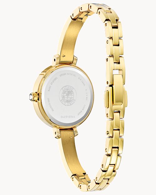 Citizen Silhouette Crystal White Dial Bracelet Watch EM0862-56D