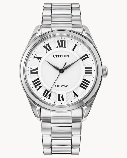 Citizen Arezzo White Dial Bracelet Watch EM0970-53A