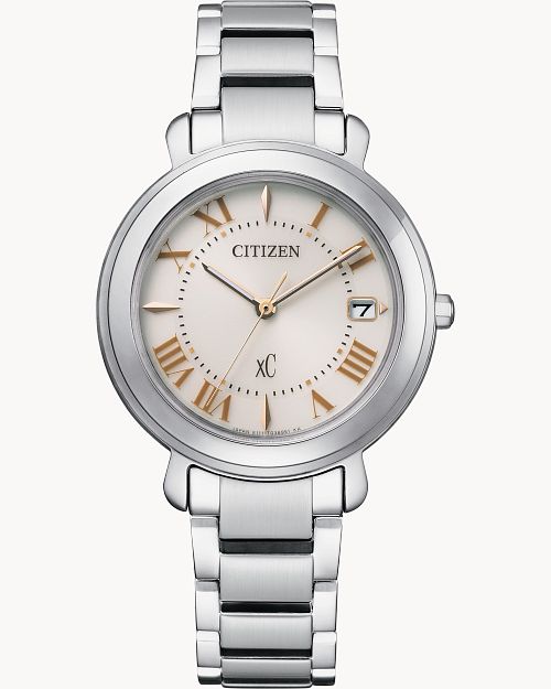 Load image into Gallery viewer, Citizen xC Beige Dial Stainless Steel Bracelet Watch EO1200-52A
