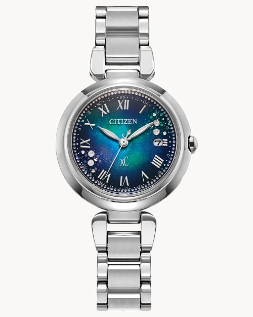 Citizen xC Blue Dial Super Taitnium Bracelet  Watch ES9460-61L