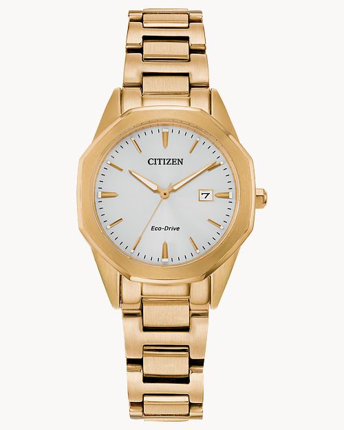 Citizen Corso Silver-Tone Dial Bracelet watch EW2582-59A