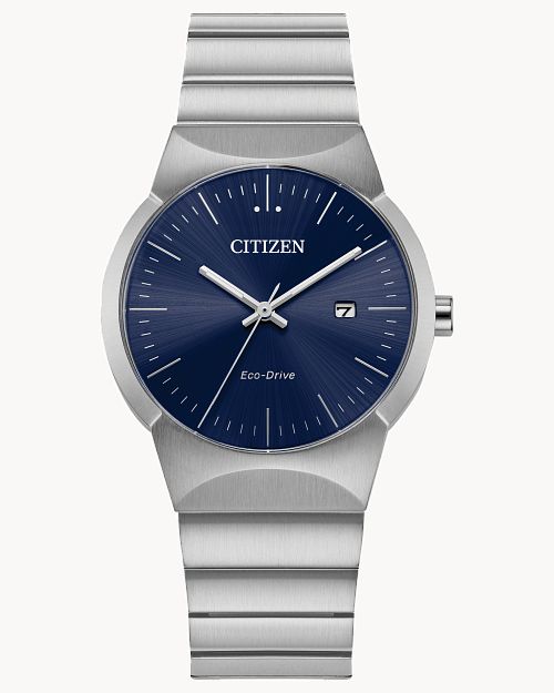 Load image into Gallery viewer, Citizen Axiom Blue Dial Bracelet Watch EW2670-53L
