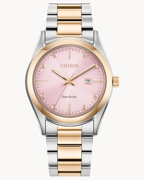 Load image into Gallery viewer, Citizen Sport Luxury PInk Dial Stainless Steel Watch EW2706-58X
