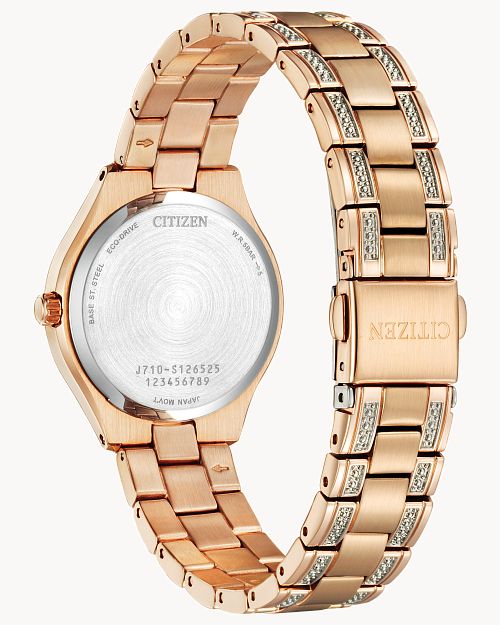 Load image into Gallery viewer, Citizen Silhouette Crystal silver-Tone Dial Bracelet Watch FE1233-52A
