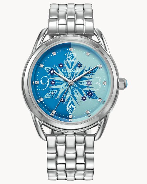 Load image into Gallery viewer, Citizen Frozen Blue Dial Bracelet Watch FE7091-61W
