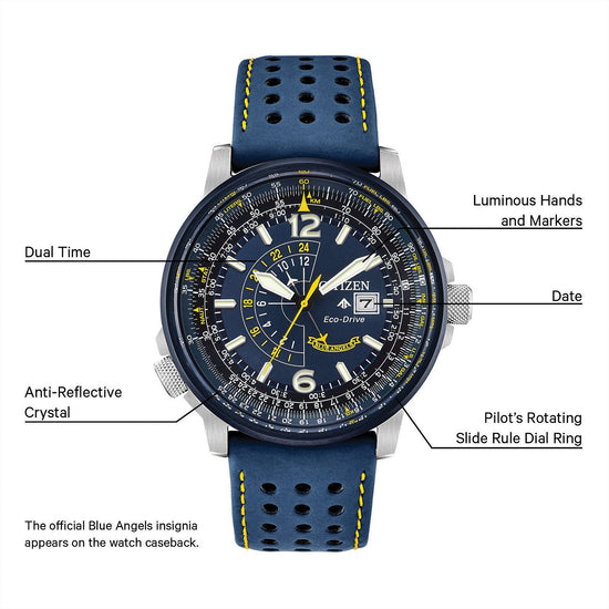Load image into Gallery viewer, Promaster Nighthawk Blue Citizen Watch BJ7007-02L
