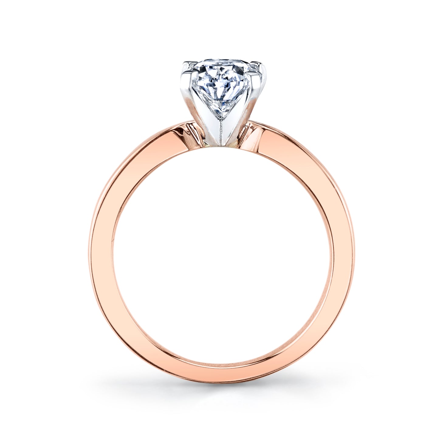 Diamond Solitaire Engagement Ring Mounting