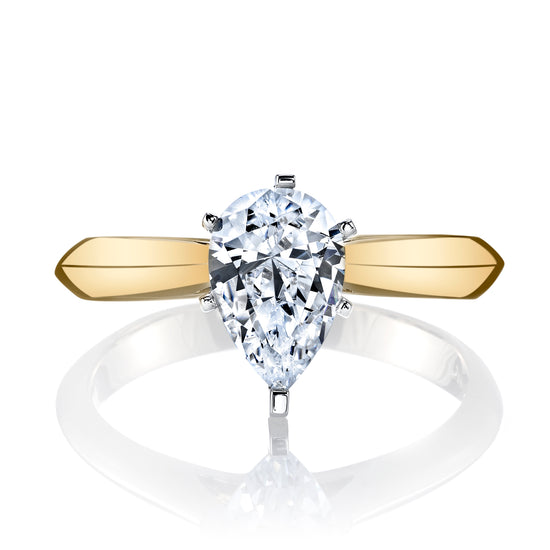 Load image into Gallery viewer, Diamond Solitaire Engagement Ring Mounting
