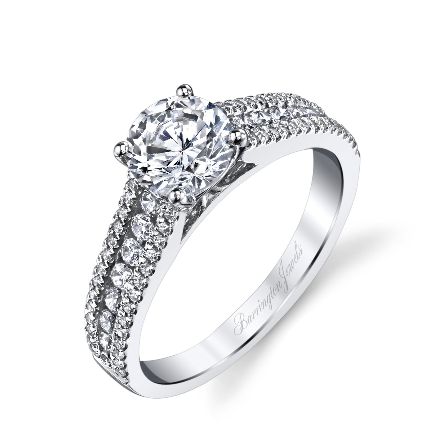 Diamond Solitaire Engagement Ring Mounting