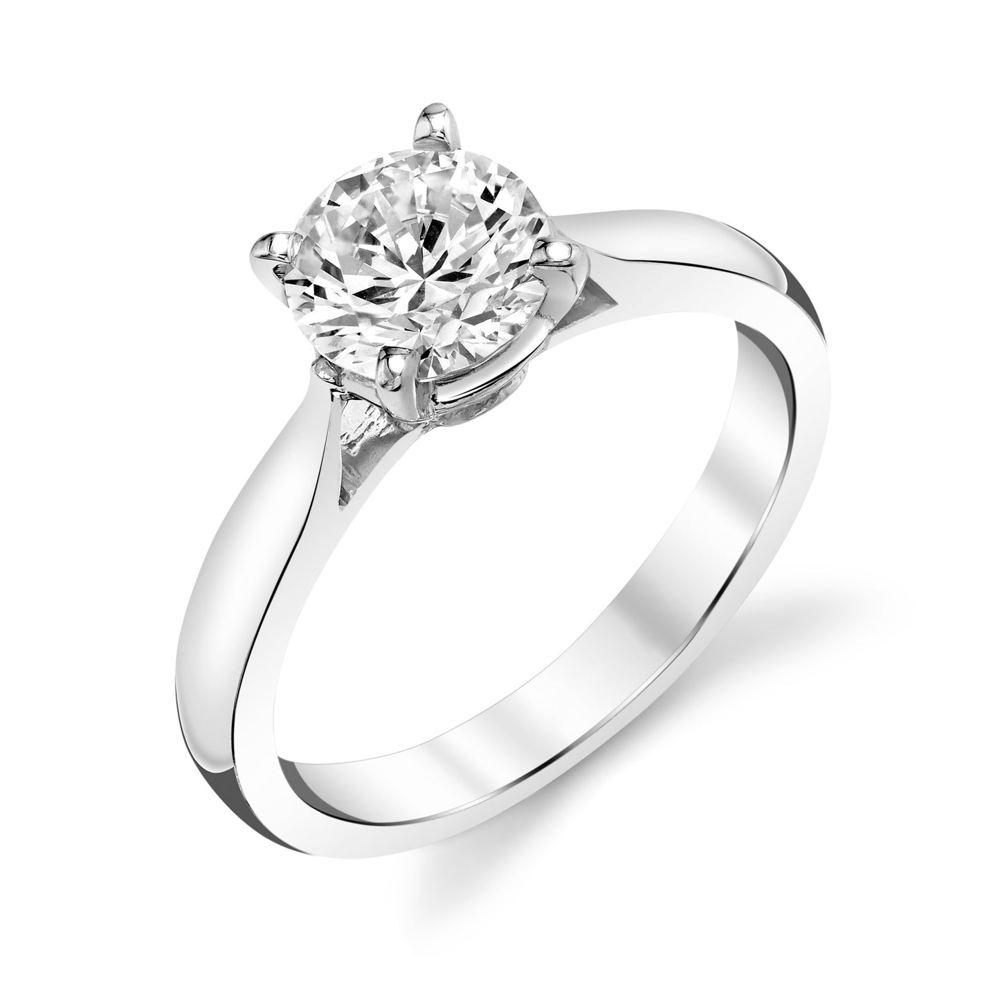 Diamond Engagement Solitaire Ring Mounting