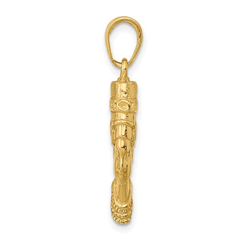 Load image into Gallery viewer, 14k Yellow Nefertiti Pendant
